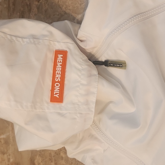 JEAN MICHEL BASQUIAT DINOSAUR MEMBERS ONLY WINDBREAKER MEN LARGE - Picture 2 of 10